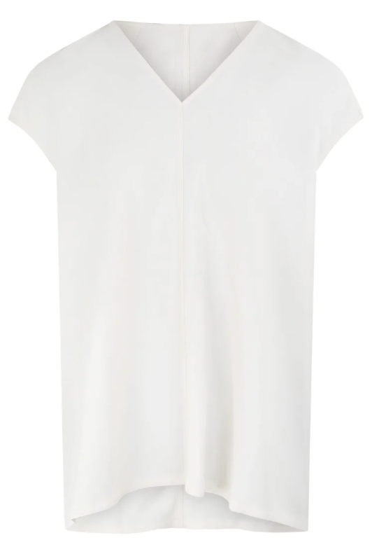 WOVEN T-SHIRT - CADY FLOATING TOP