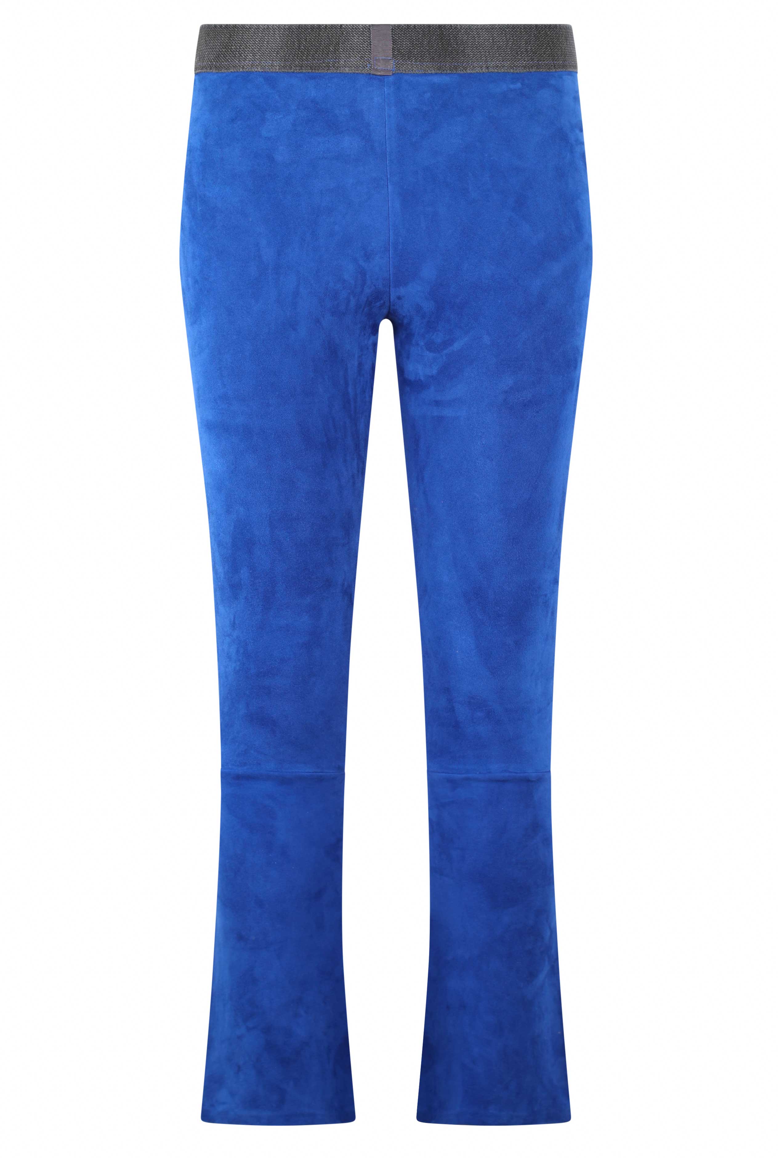 DARK Blue suede trousers